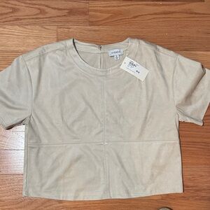 Everlane Beige Short Sleeve Tee
